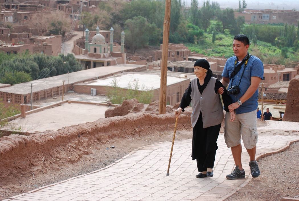 Murat Uyghur Xinjiang Turpan grandmother