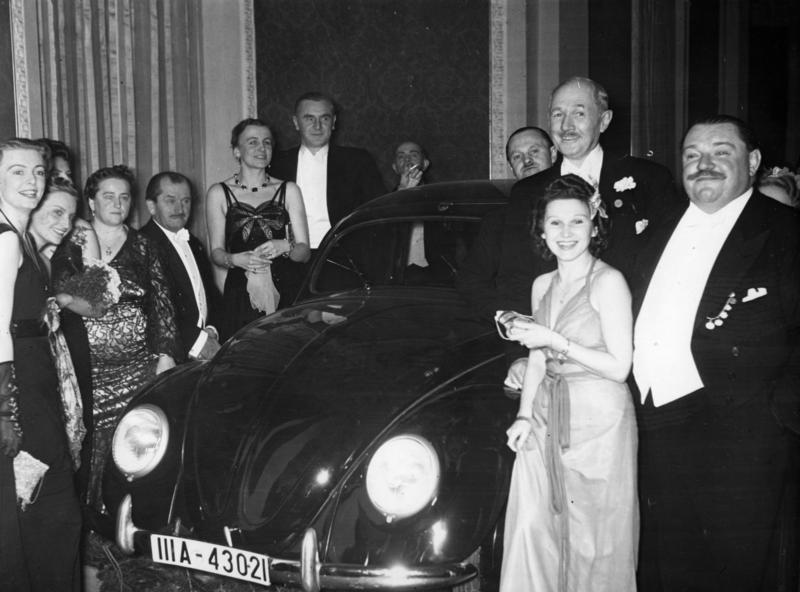 Ferdinand Porsche Volkswagen tombola