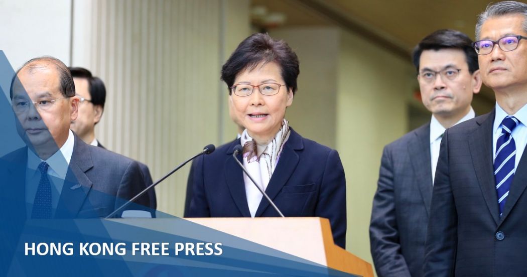Protesters trying to 'destroy Hong Kong' and foment 'revolution,' says Chief Exec. Carrie Lam | Hong Kong Free Press HKFP